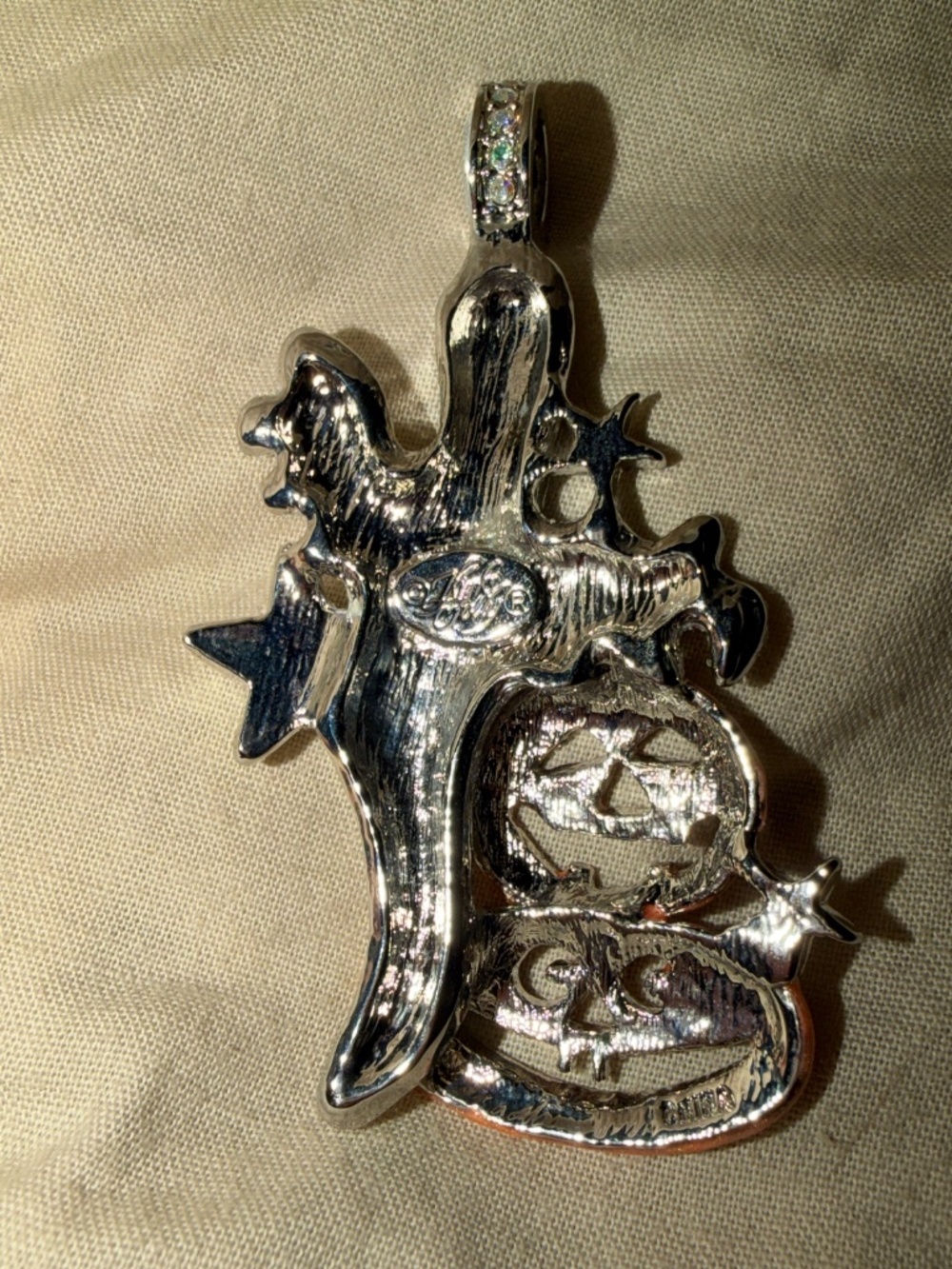 Kirks Folly vintage Halloween pendant w/o necklace - Picture 3 of 3